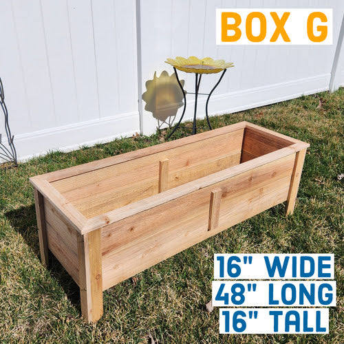 Cedar Planter Box, "Box G"